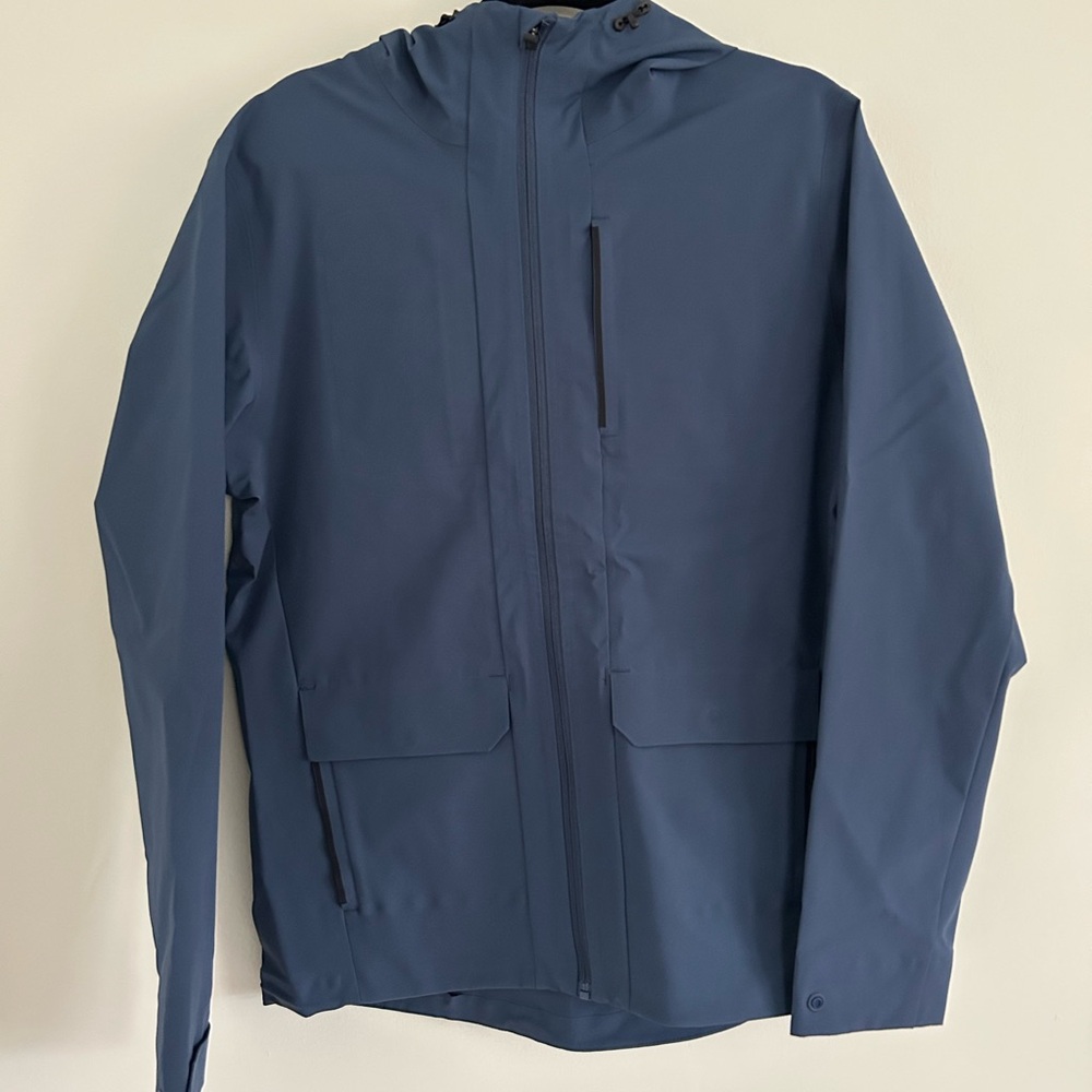 Ten Thousand Navy Raincoat for Men